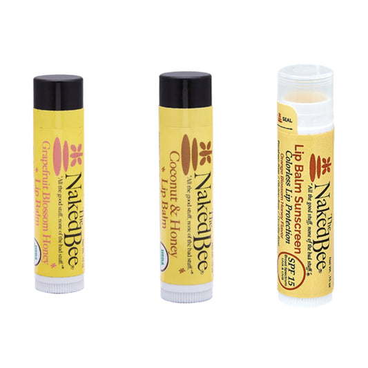 The Naked Bee Lip Balm is